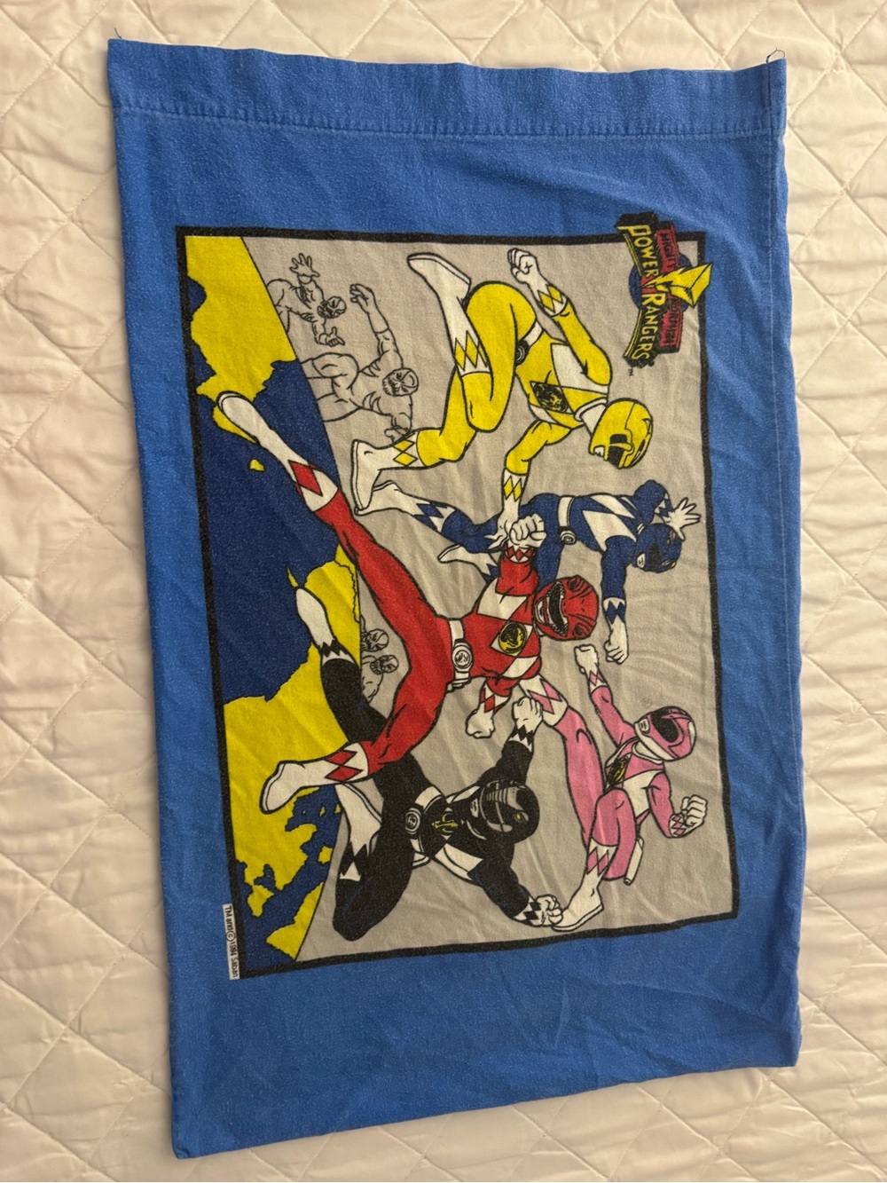 Power Ranger complete twin sheet set - Picture 8 of 9